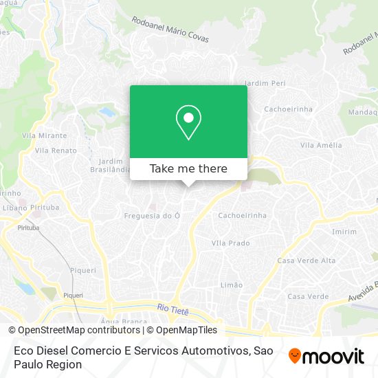 Mapa Eco Diesel Comercio E Servicos Automotivos