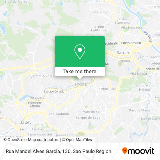 Rua Manoel Alves Garcia, 130 map