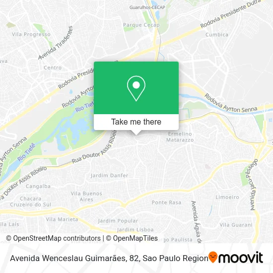 Avenida Wenceslau Guimarães, 82 map