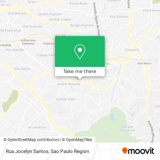 Mapa Rua Jocelyn Santos
