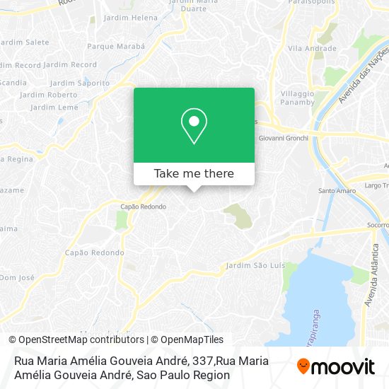 Rua Maria Amélia Gouveia André, 337,Rua Maria Amélia Gouveia André map