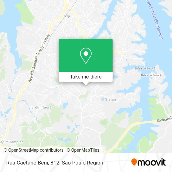 Rua Caetano Beni, 812 map