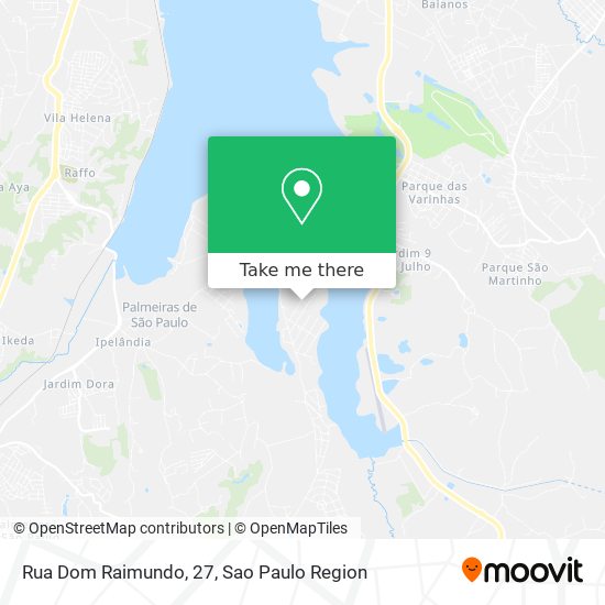 Mapa Rua Dom Raimundo, 27