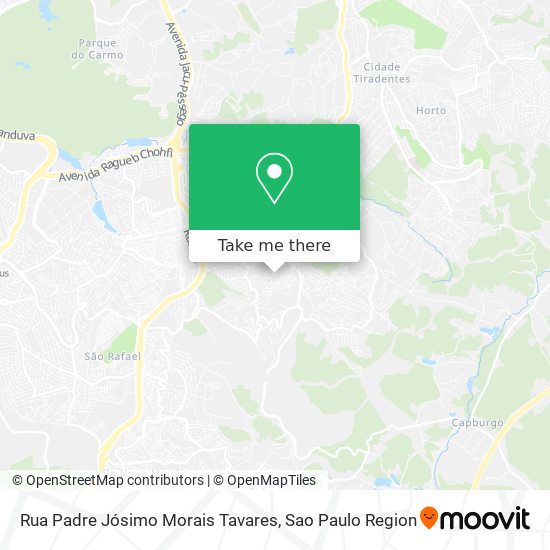 Rua Padre Jósimo Morais Tavares map