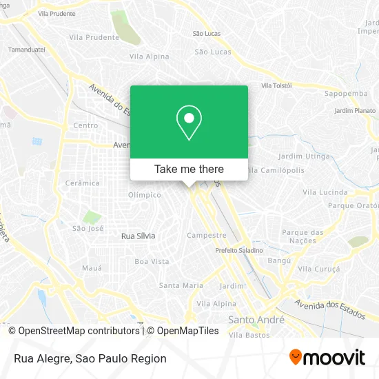 Rua Alegre map