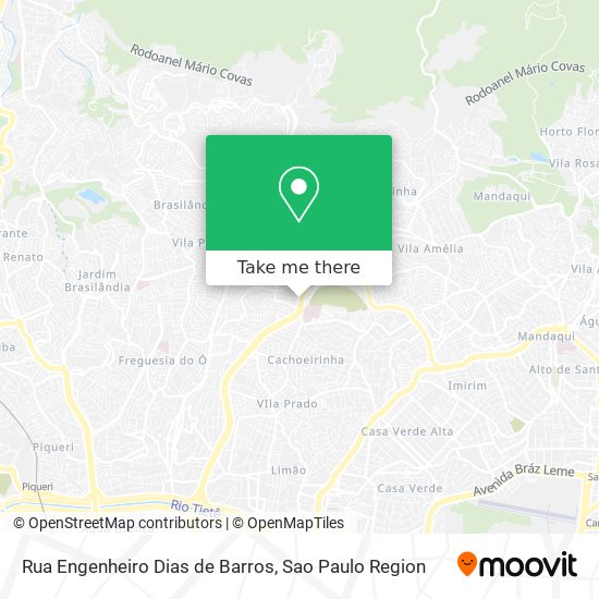 Rua Engenheiro Dias de Barros map