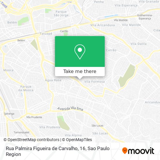 Rua Palmira Figueira de Carvalho, 16 map