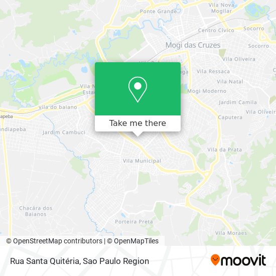 Rua Santa Quitéria map
