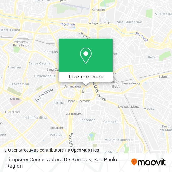 Limpserv Conservadora De Bombas map