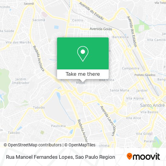 Rua Manoel Fernandes Lopes map