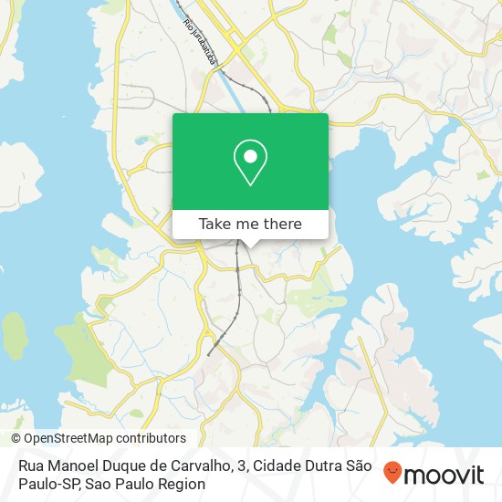 Rua Manoel Duque de Carvalho, 3, Cidade Dutra São Paulo-SP map