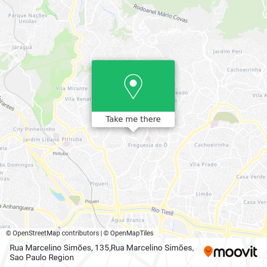 Mapa Rua Marcelino Simões, 135,Rua Marcelino Simões