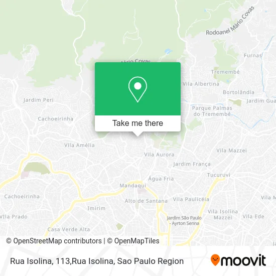 Rua Isolina, 113,Rua Isolina map