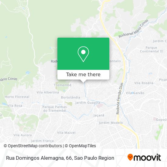 Rua Domingos Alemagna, 66 map
