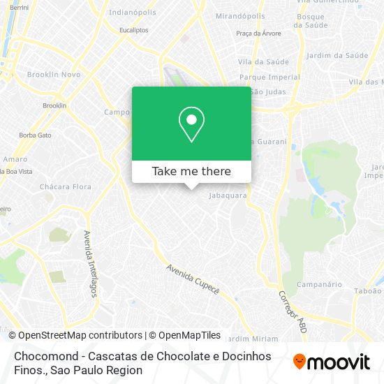 Chocomond - Cascatas de Chocolate e Docinhos Finos. map