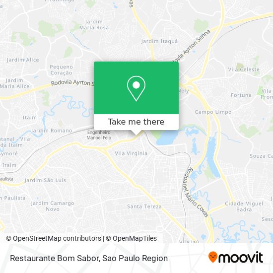 Restaurante Bom Sabor map
