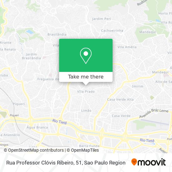 Rua Professor Clóvis Ribeiro, 51 map