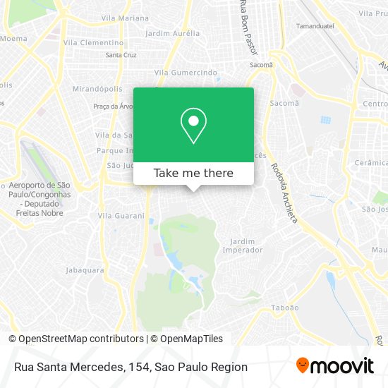 Rua Santa Mercedes, 154 map