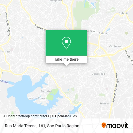 Rua Maria Teresa, 161 map