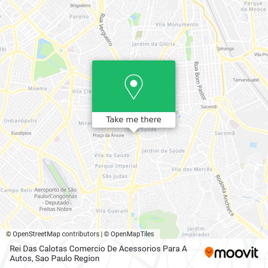 Mapa Rei Das Calotas Comercio De Acessorios Para A Autos