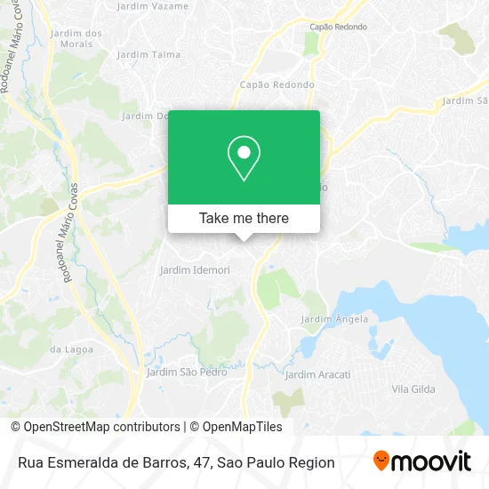 Rua Esmeralda de Barros, 47 map