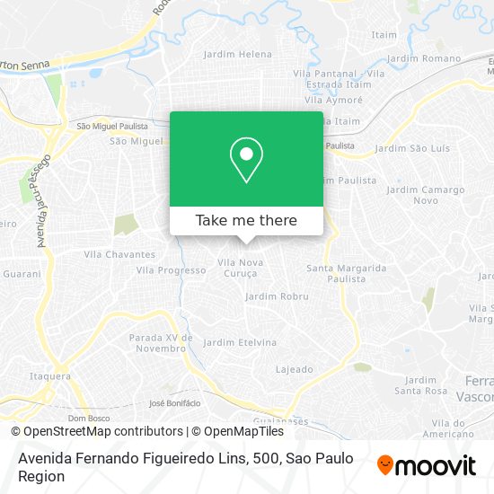 Avenida Fernando Figueiredo Lins, 500 map