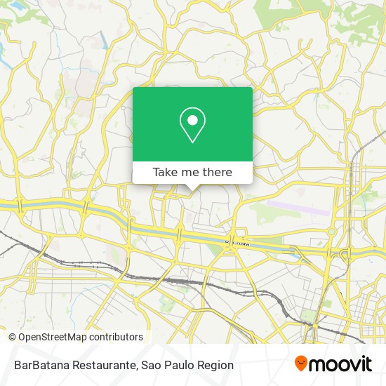 Mapa BarBatana Restaurante
