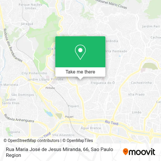 Rua Maria José de Jesus Miranda, 66 map