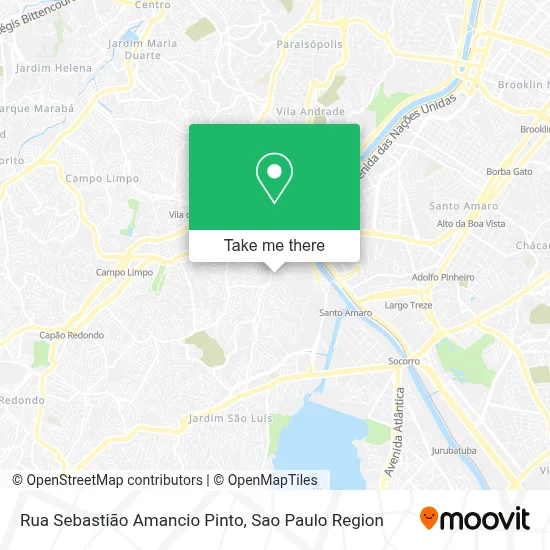 Rua Sebastião Amancio Pinto map