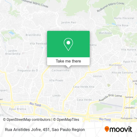 Rua Aristides Jofre, 451 map