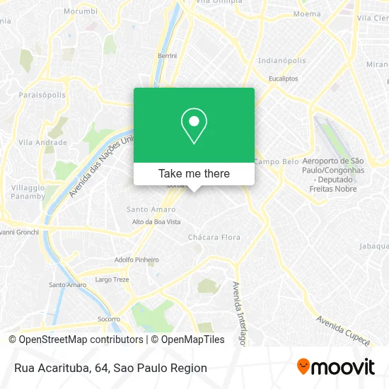 Rua Acarituba, 64 map