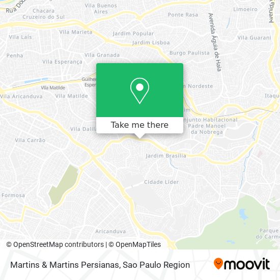 Martins & Martins Persianas map