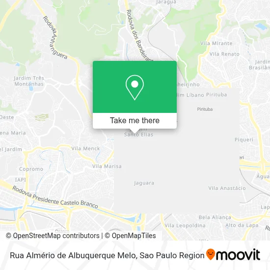 Rua Almério de Albuquerque Melo map