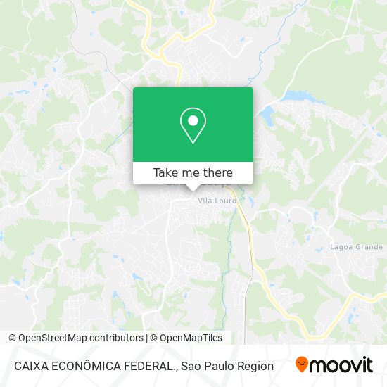 CAIXA ECONÔMICA FEDERAL. map