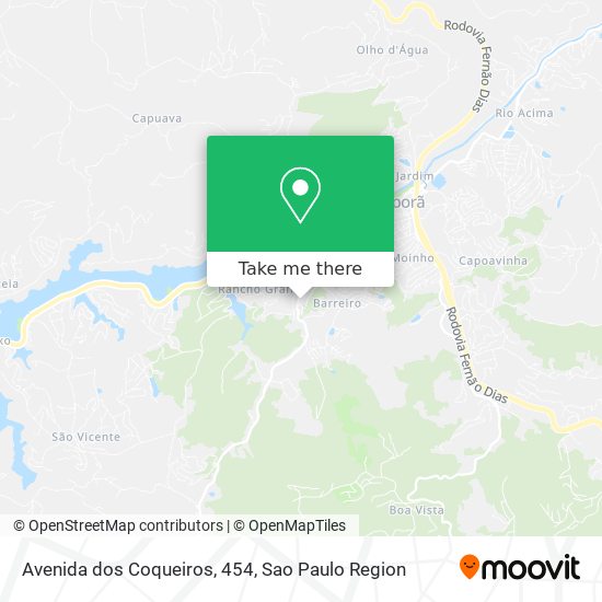 Avenida dos Coqueiros, 454 map