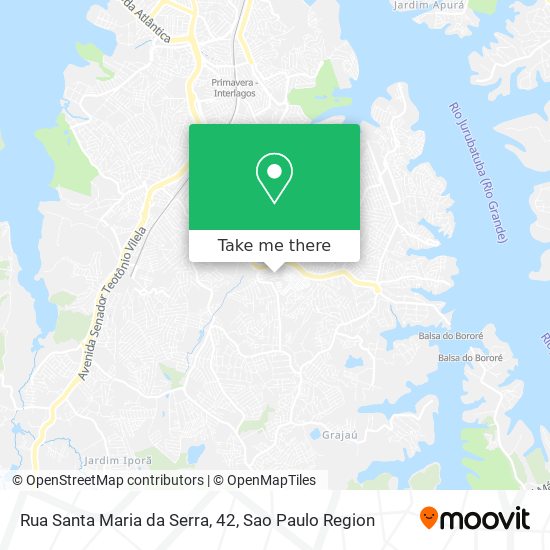 Rua Santa Maria da Serra, 42 map