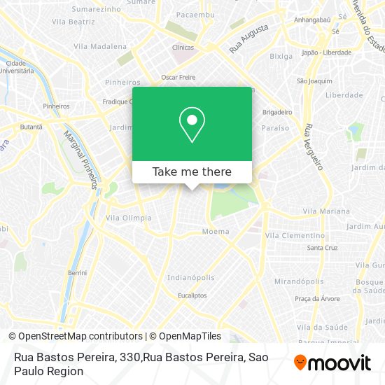 Rua Bastos Pereira, 330,Rua Bastos Pereira map