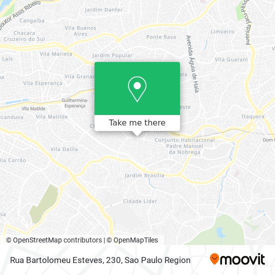 Rua Bartolomeu Esteves, 230 map