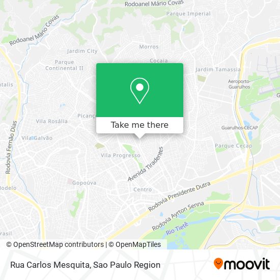 Rua Carlos Mesquita map