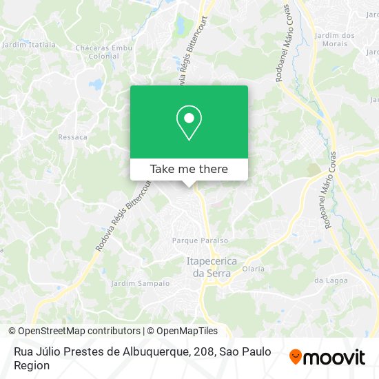 Rua Júlio Prestes de Albuquerque, 208 map