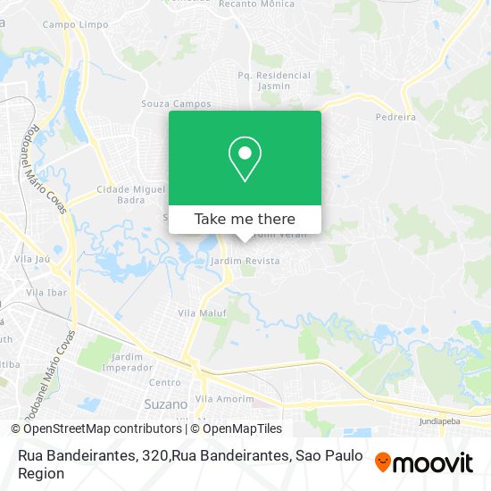 Rua Bandeirantes, 320,Rua Bandeirantes map