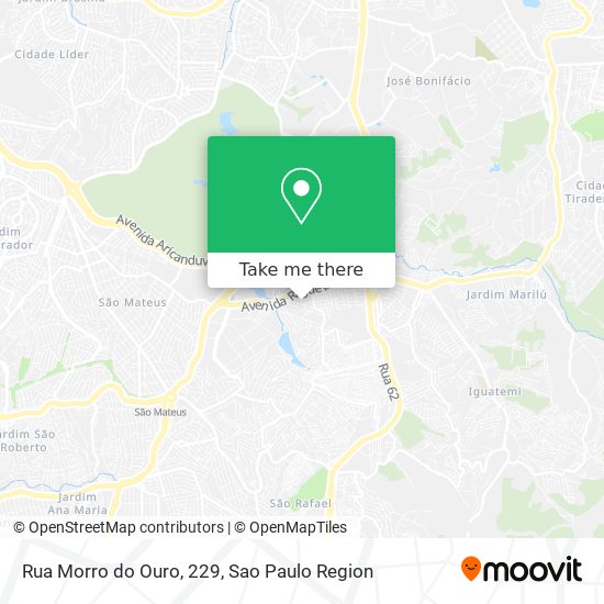 Rua Morro do Ouro, 229 map