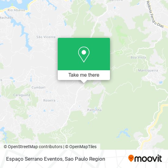 Espaço Serrano Eventos map