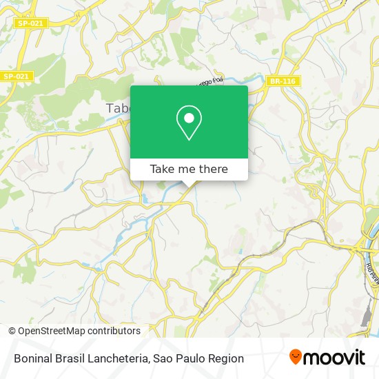 Boninal Brasil Lancheteria map