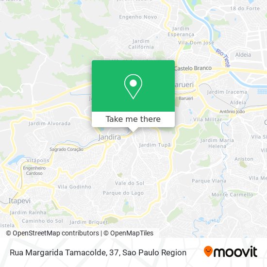 Rua Margarida Tamacolde, 37 map