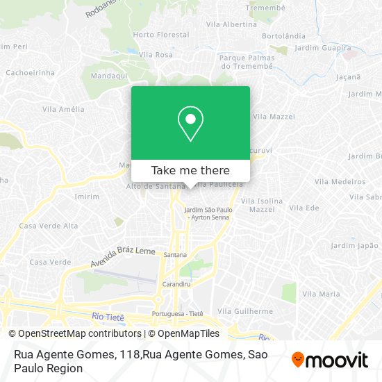 Rua Agente Gomes, 118,Rua Agente Gomes map