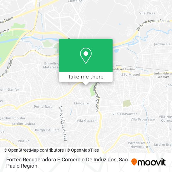 Mapa Fortec Recuperadora E Comercio De Induzidos