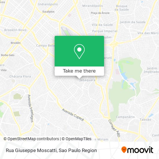 Mapa Rua Giuseppe Moscatti