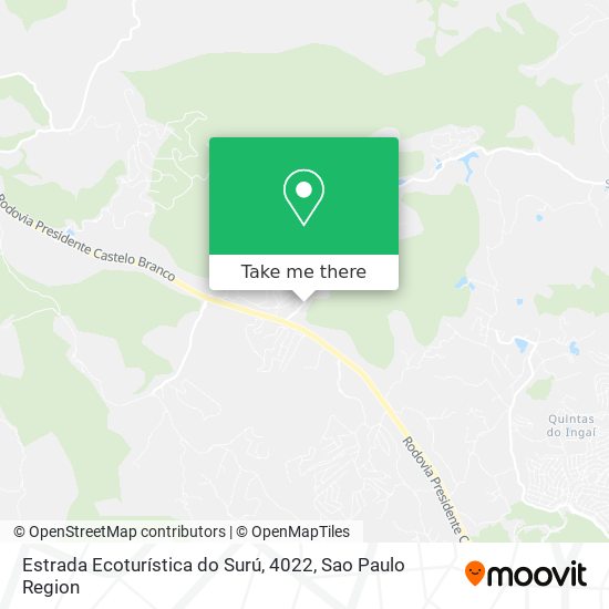 Estrada Ecoturística do Surú, 4022 map