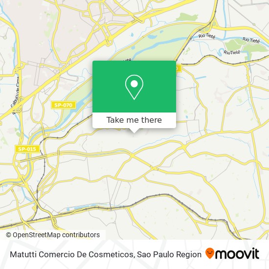 Matutti Comercio De Cosmeticos map